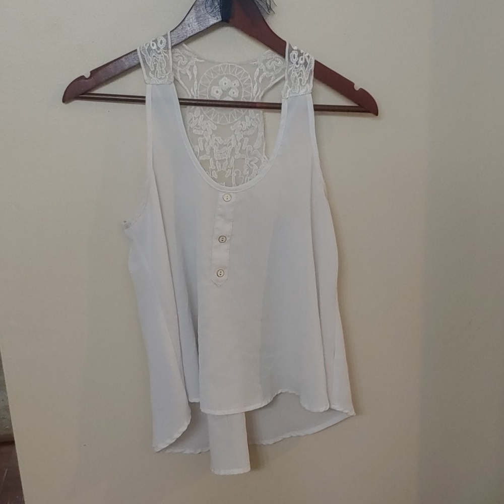Lace tank